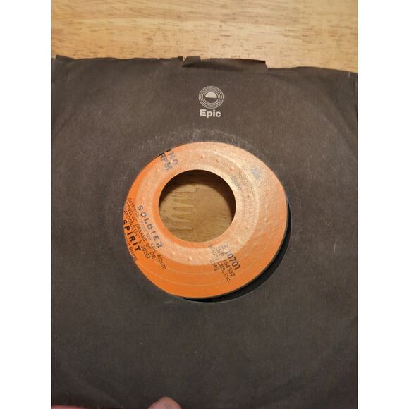 SPIRIT: mr. skin / soldier EPIC 7" Single 45 RPM - Picture 2 of 4